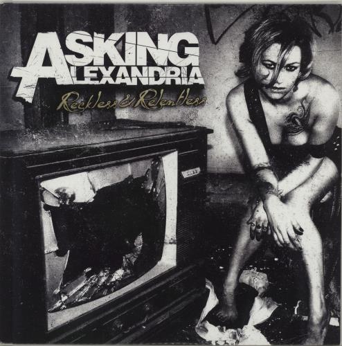 Asking Alexandria Reckless and Relentless vinyl LP album (LP record) US F5ZLPRE688476