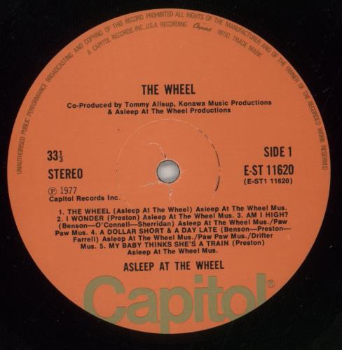 Asleep At The Wheel The Wheel vinyl LP album (LP record) UK AAWLPTH461323
