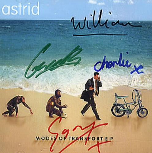 Astrid Modes Of Transport E.P. - Autographed CD single (CD5 / 5") UK RSAC5MO290223