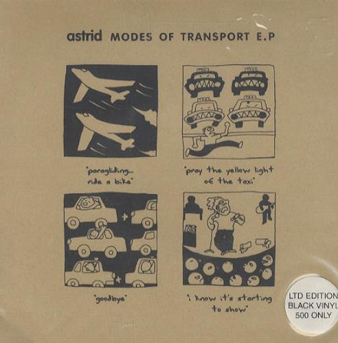 Astrid Modes Of Transport E.P. 7" vinyl single (7 inch record / 45) UK RSA07MO249656