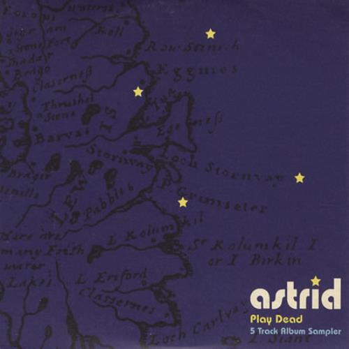 Astrid Play Dead Album Sampler CD single (CD5 / 5") US RSAC5PL403580