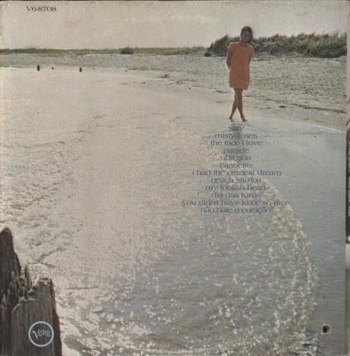 Astrud Gilberto Beach Samba vinyl LP album (LP record) US AGBLPBE860557