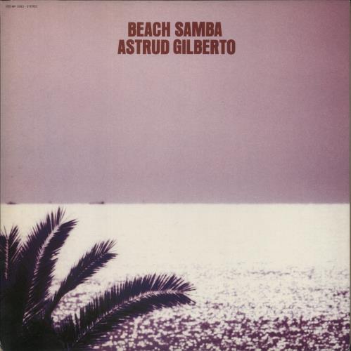 Astrud Gilberto Beach Samba vinyl LP album (LP record) Japanese AGBLPBE873830