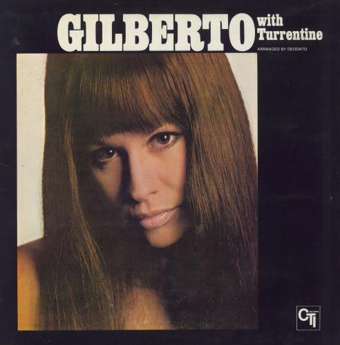 Astrud Gilberto Gilberto With Turrentine vinyl LP album (LP record) Brazilian AGBLPGI826597