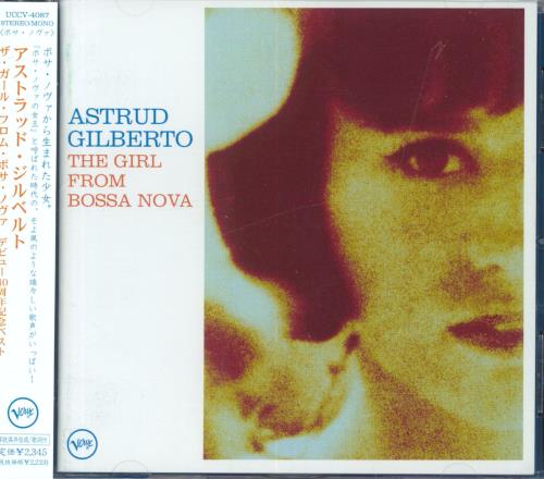 Astrud Gilberto Girl From Bossa Nova CD album (CDLP) Japanese AGBCDGI827857