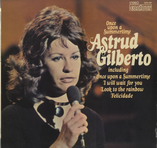 Astrud Gilberto Once Upon A Summertime vinyl LP album (LP record) UK AGBLPON521946