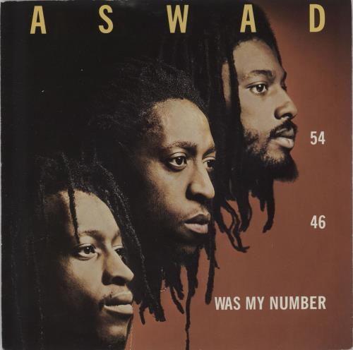Aswad 54-46 (Was My Number) 7" vinyl single (7 inch record / 45) UK ASW07WA673438