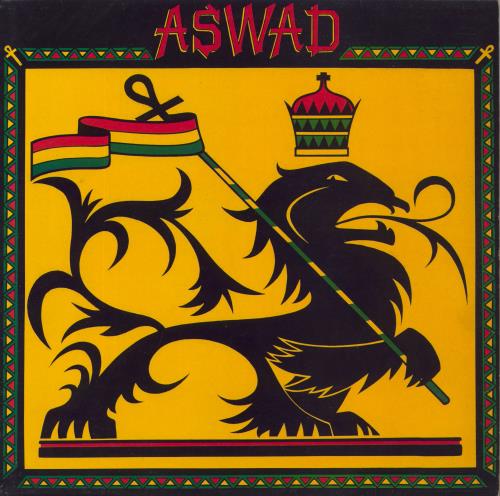 Aswad Aswad - Promo Stamped vinyl LP album (LP record) UK ASWLPAS814542