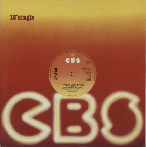 Aswad Finger Gun Style 12" vinyl single (12 inch record / Maxi-single) UK ASW12FI606255