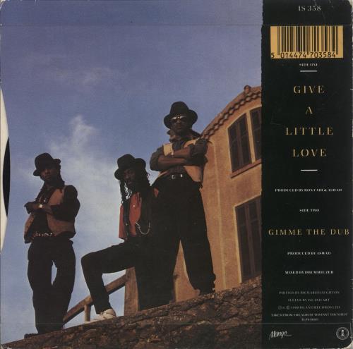 Aswad Give A Little Love 7" vinyl single (7 inch record / 45) UK ASW07GI301980