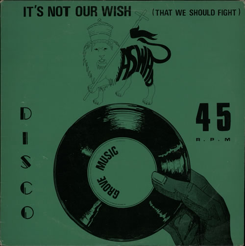 Aswad It's Not Our Wish 12" vinyl single (12 inch record / Maxi-single) UK ASW12IT566673