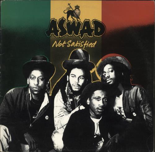 Aswad Not Satisfield vinyl LP album (LP record) UK ASWLPNO27184