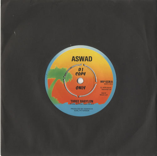 Aswad Three Babylon 7" vinyl single (7 inch record / 45) UK ASW07TH449863