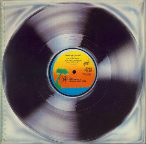 Aswad Warrior Charge 12" vinyl single (12 inch record / Maxi-single) UK ASW12WA791718