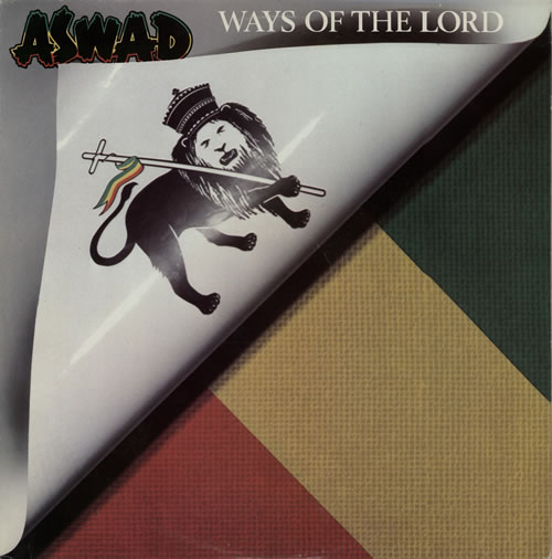 Aswad Ways Of The Lord - Gold Promo Stamped 12" vinyl single (12 inch record / Maxi-single) UK ASW12WA586575