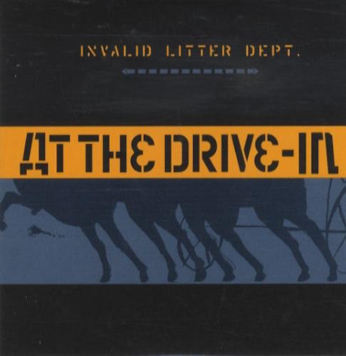 At The Drive-In Invalid Litter Dept. CD single (CD5 / 5") UK DRIC5IN178156