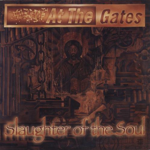 At The Gates Slaughter Of The Soul - Red Vinyl vinyl LP album (LP record) UK A1GLPSL866331