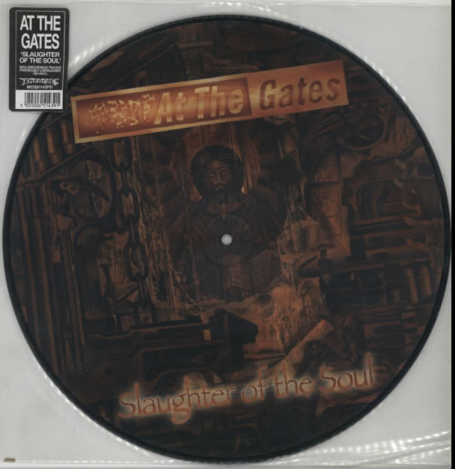 At The Gates Slaughter Of The Soul picture disc LP (vinyl picture disc album) UK A1GPDSL598357