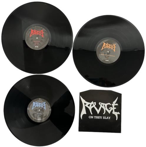 Atheist The Collection 3-LP vinyl record set (Triple LP Album) US A4X3LTH833339