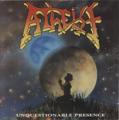 Atheist Unquestionable Presence - 1st vinyl LP album (LP record) UK A4XLPUN581692