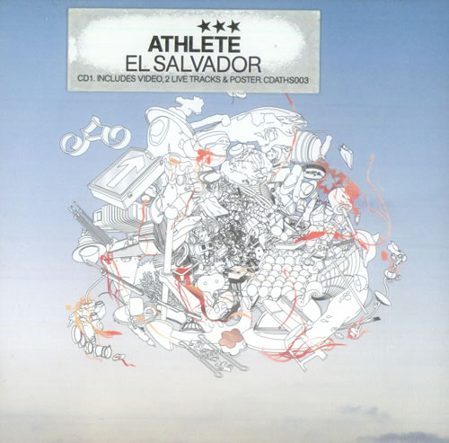 Athlete El Salvador CD single (CD5 / 5") UK ATEC5EL538485