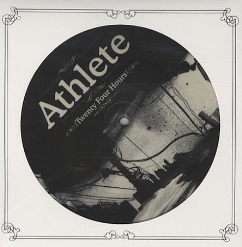 Athlete Twenty Four Hours 7" vinyl picture disc (7 inch picture disc single) UK ATE7PTW341640
