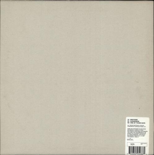 Athlete Westside 10" vinyl single (10 inch record) UK ATE10WE209222