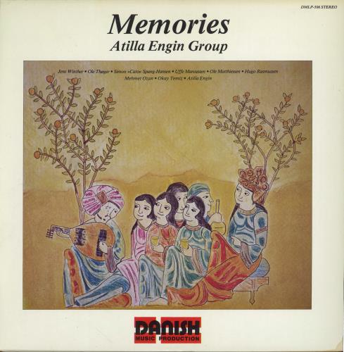 Atilla Engin Group Memories vinyl LP album (LP record) Danish 36KLPME777200