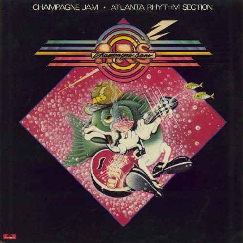 Atlanta Rhythm Section Champagne Jam vinyl LP album (LP record) UK AAYLPCH341548