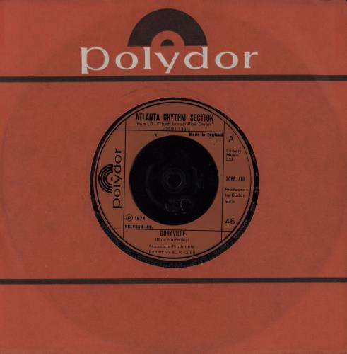 Atlanta Rhythm Section Doraville 7" vinyl single (7 inch record / 45) UK AAY07DO750391