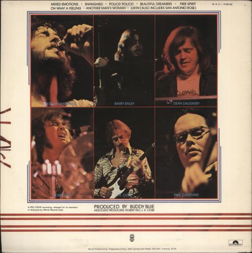 Atlanta Rhythm Section Red Tape vinyl LP album (LP record) Australian AAYLPRE719434