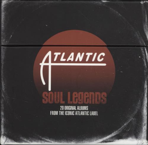 Atlantic Records Atlantic Soul Legends CD Album Box Set UK 9ATDXAT698709