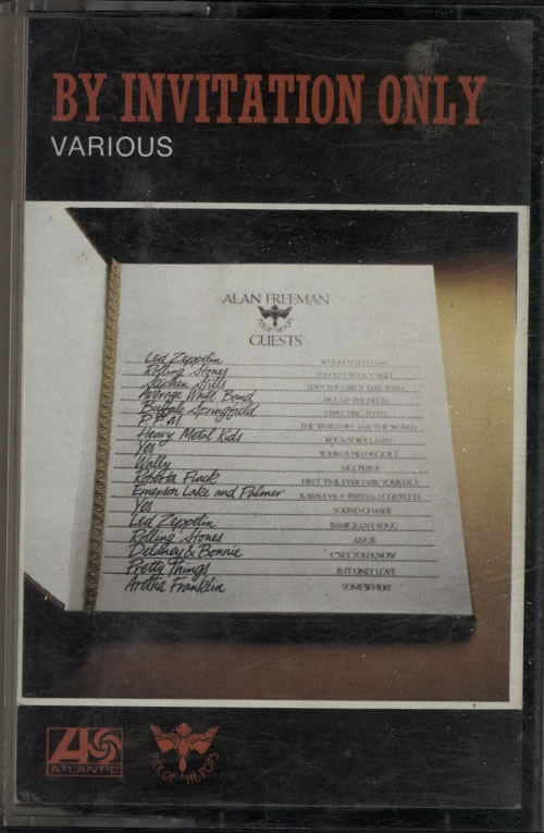 Atlantic Records By Invitation Only cassette album UK 9ATCLBY617504