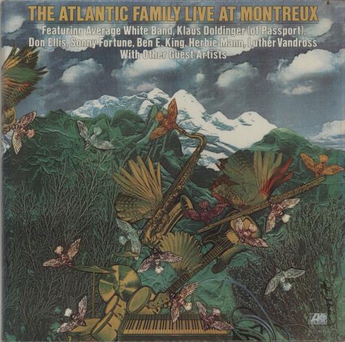 Atlantic Records The Atlantic Family Live At Montreux 2-LP vinyl record set (Double LP Album) US 9AT2LTH684965