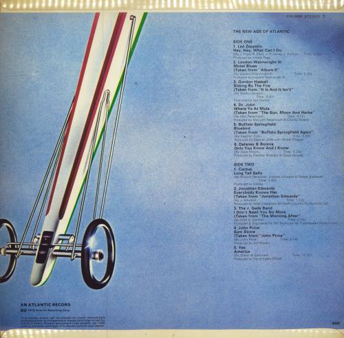 Atlantic Records The New Age Of Atlantic vinyl LP album (LP record) South African 9ATLPTH786870