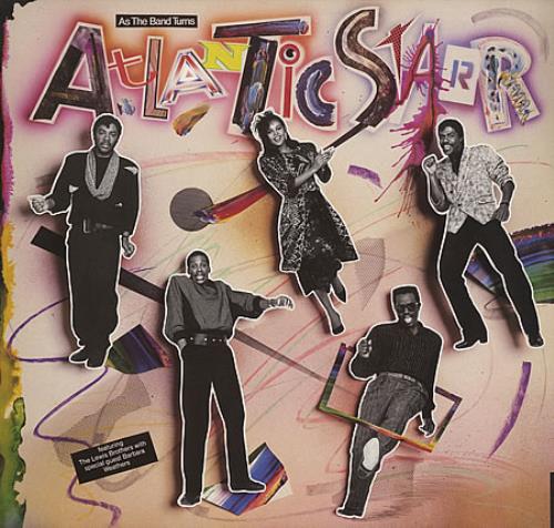 Atlantic Starr As The Band Turns vinyl LP album (LP record) UK ATLLPAS392457