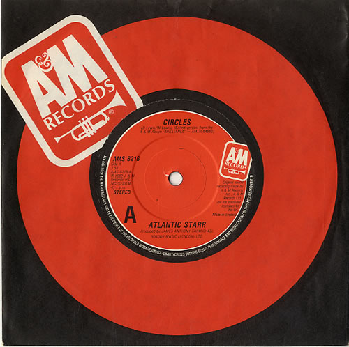 Atlantic Starr Circles 7" vinyl single (7 inch record / 45) UK ATL07CI632882