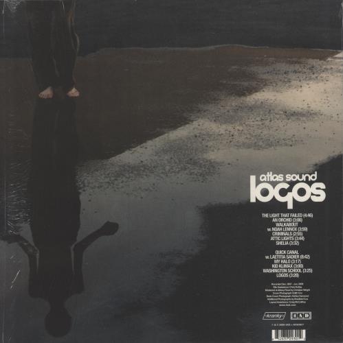 Atlas Sound Logos vinyl LP album (LP record) UK AU9LPLO782348