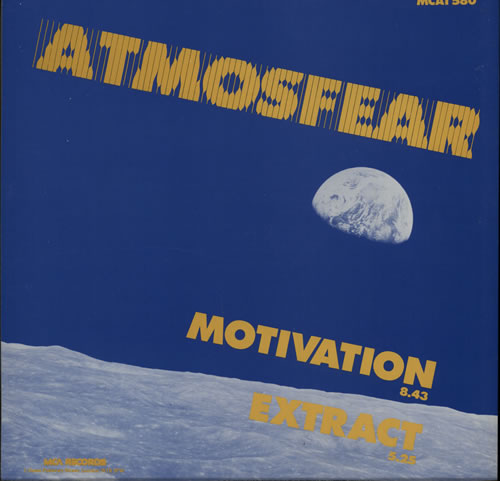 Atmosfear Motivation/ Extract 12" vinyl single (12 inch record / Maxi-single) UK 5AT12MO573289