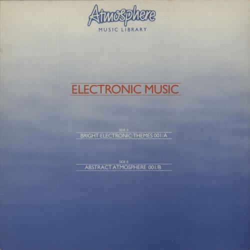 Atmosphere Electronic Music vinyl LP album (LP record) UK O8MLPEL683190