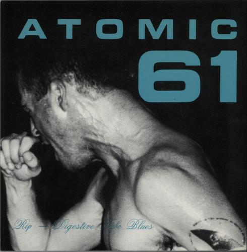 Atomic 61 Rip - Orange Vinyl 7" vinyl single (7 inch record / 45) US A6107RI06573