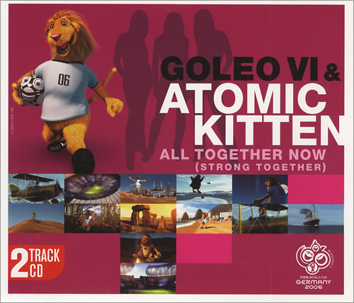 Atomic Kitten All Together Now [Strong Together] CD single (CD5 / 5") German AMKC5AL432401