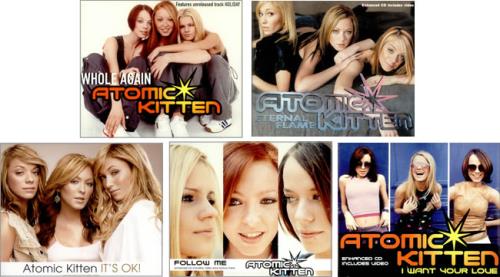 Atomic Kitten Collection Of 6 CD Singles CD single (CD5 / 5") UK AMKC5CO417944