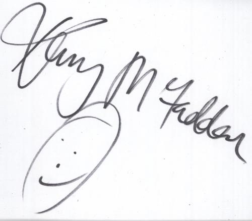 Atomic Kitten Kerry McFadden Autograph memorabilia UK AMKMMKE744212