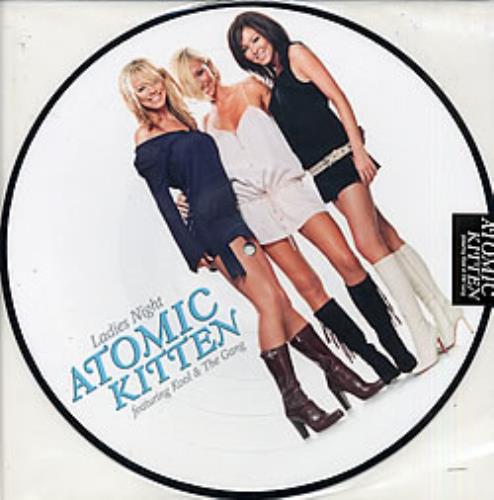 Atomic Kitten Ladies Night - Sticker Sealed 12" vinyl picture disc (12 inch picture record) UK AMK2PLA266947