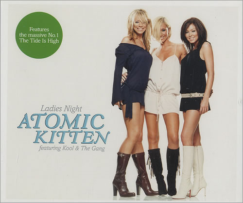 Atomic Kitten Ladies Night 2-CD single set (Double CD single) UK AMK2SLA266940