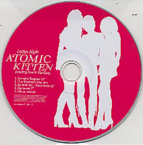 Atomic Kitten Ladies Night CD single (CD5 / 5") UK AMKC5LA267395