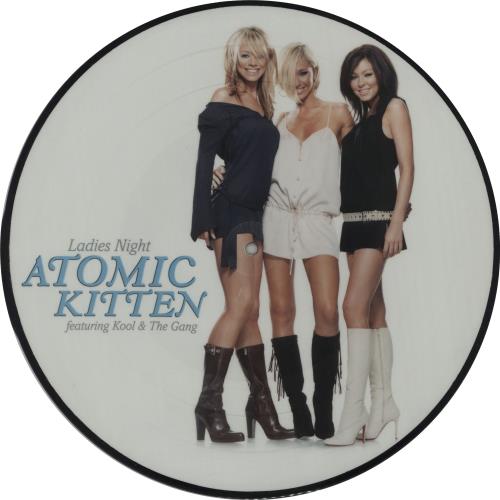 Atomic Kitten Ladies Night 12" vinyl picture disc (12 inch picture record) UK AMK2PLA665133
