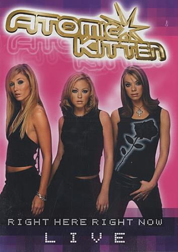 Atomic Kitten Right Here Right Now - Live DVD UK AMKDDRI224715
