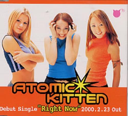 Atomic Kitten Right Now Radio Edit CD single (CD5 / 5") Japanese AMKC5RI251209